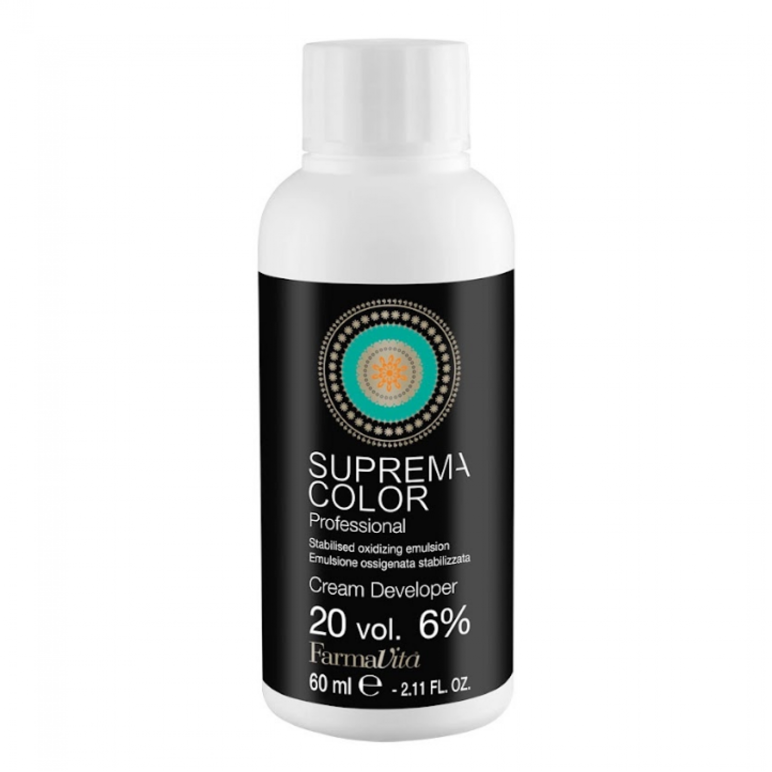 FARMAVITA Эмульсия 6% SUPREMA COLOR CREAM DEVELOPER (20 VOL.) 60ml НФ-00028932