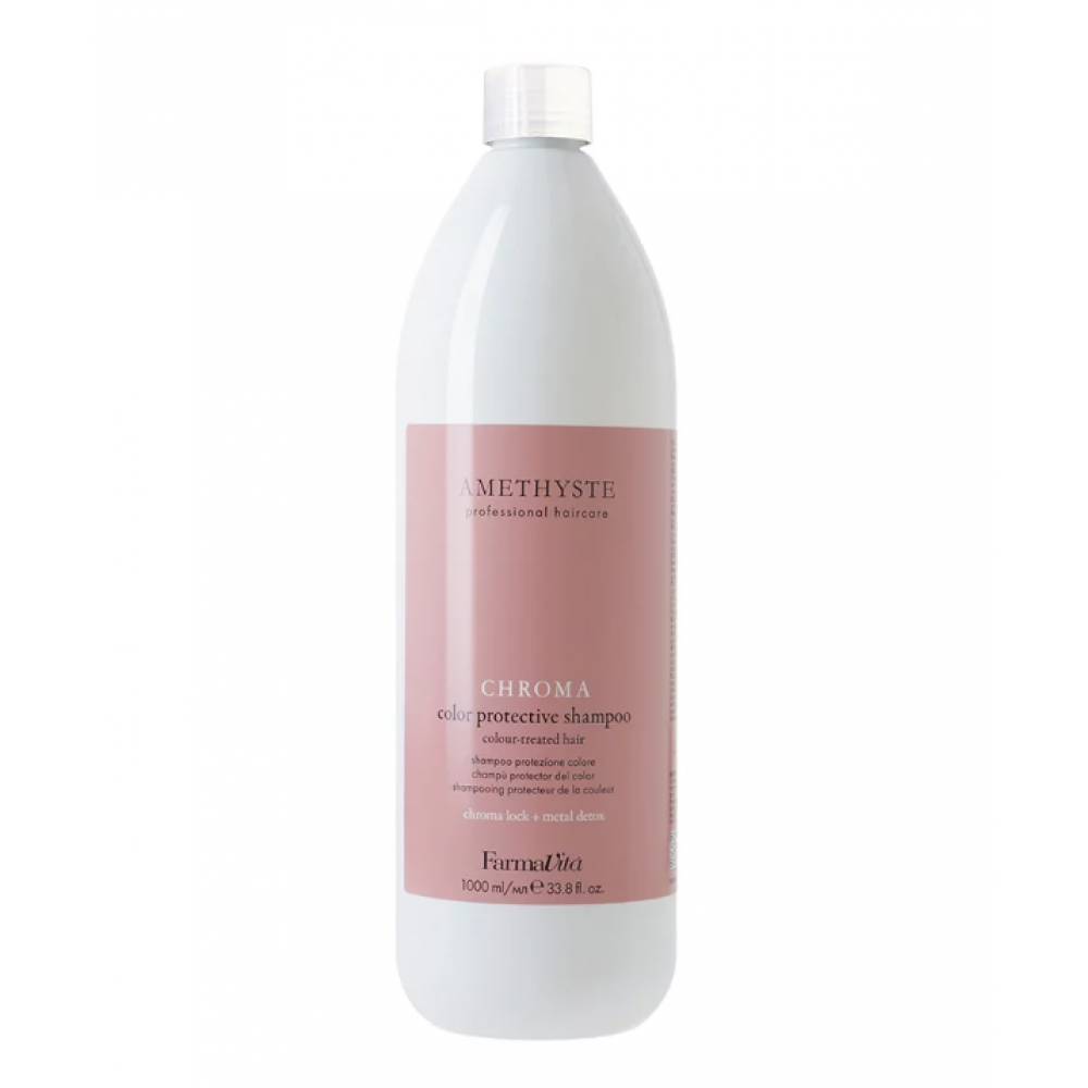 FARMAVITA AMETHYSTE CHROMA - Color Protective Shampoo Шампунь для окрашенных волос 1L