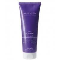 FARMAVITA AMETHYSTE BLONDE - Cool Blonde Silver Mask Увлажняющая и нейтрализующая маска для седых и осветленных волос 250 ml