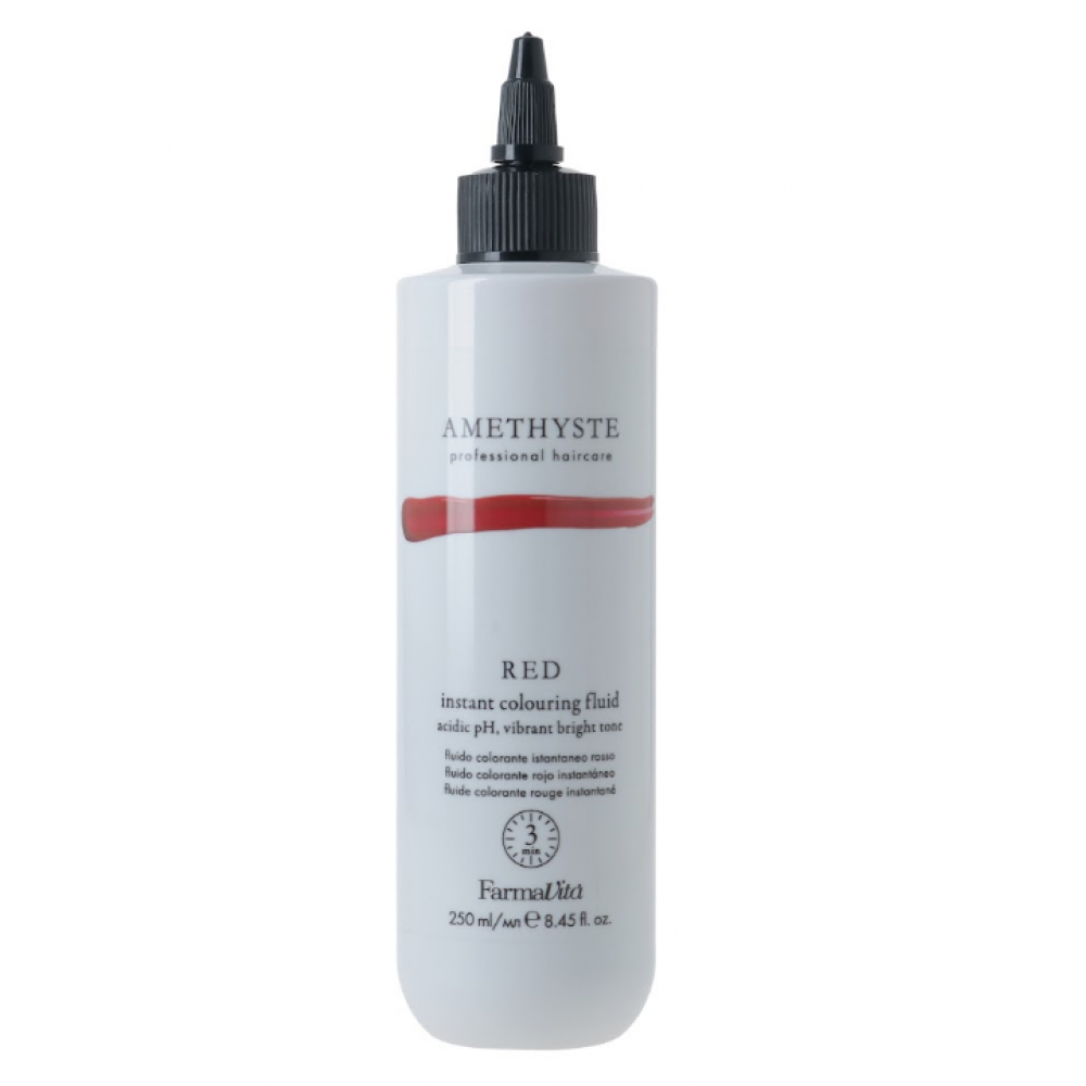 FARMAVITA AMETHYSTE RED - Instant Colouring Fluid Жидкость для мгновенного окрашивания волос в красные оттенки 250ml