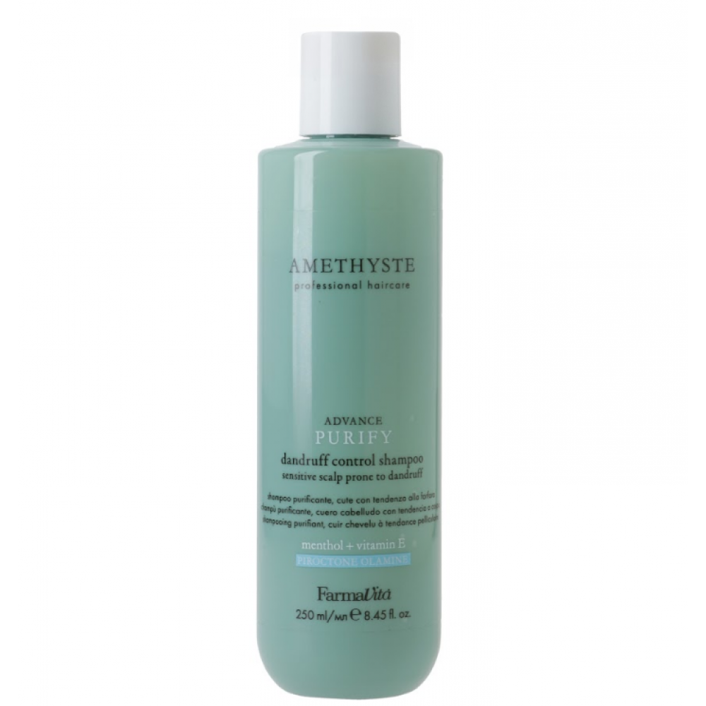 FARMAVITA AMETHYSTE ADVANCE PURIFY - Dandruff Control Shampoo Шампунь против перхоти 250 ml