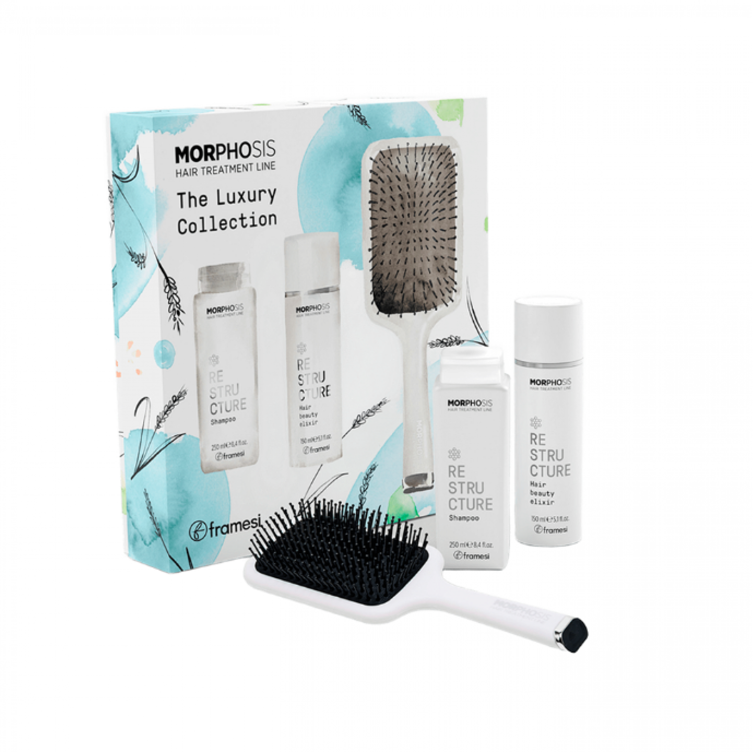 KIT HAIR BEAUTY ELIXIR + SPAZZOLA (Набор RESTRUCTURE + расческа) НФ-00029052