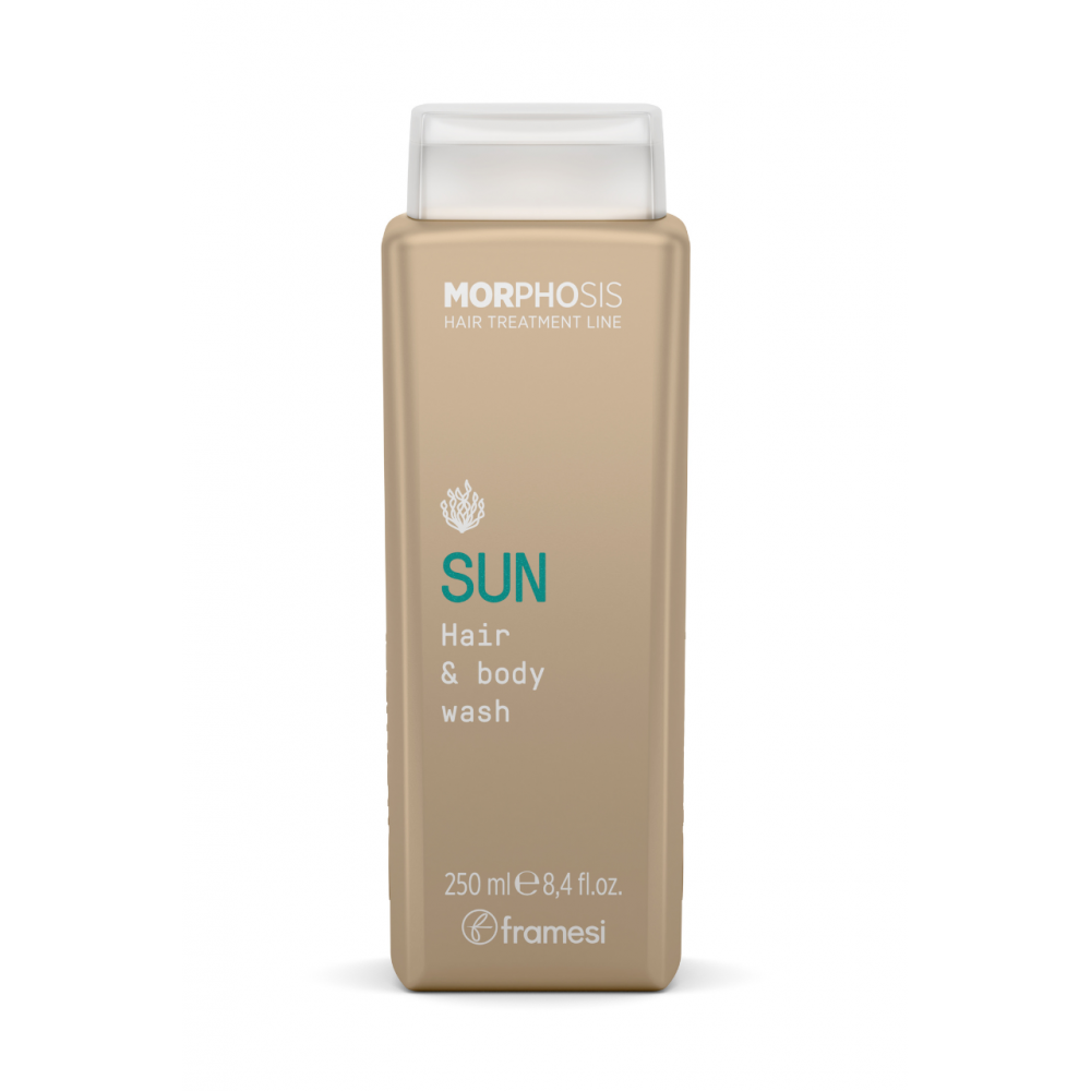 Framesi MORPHOSIS SUN ШАМПУНЬ-ГЕЛЬ ДЛЯ ДУШУ 2 В 1, 250 ml