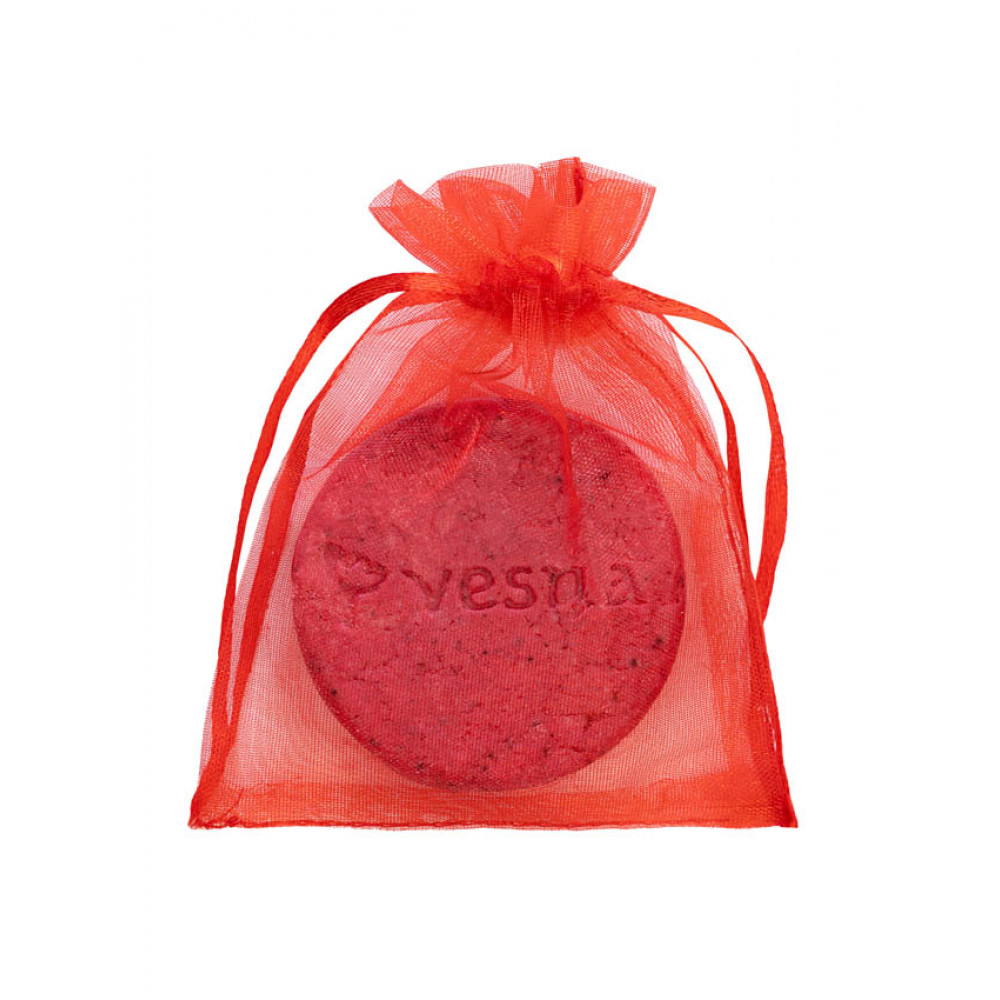 Vesna Твердий шампунь Смородина та Гібіскус 40г Vesna Твердий шампунь Смородина та Гібіскус 40г