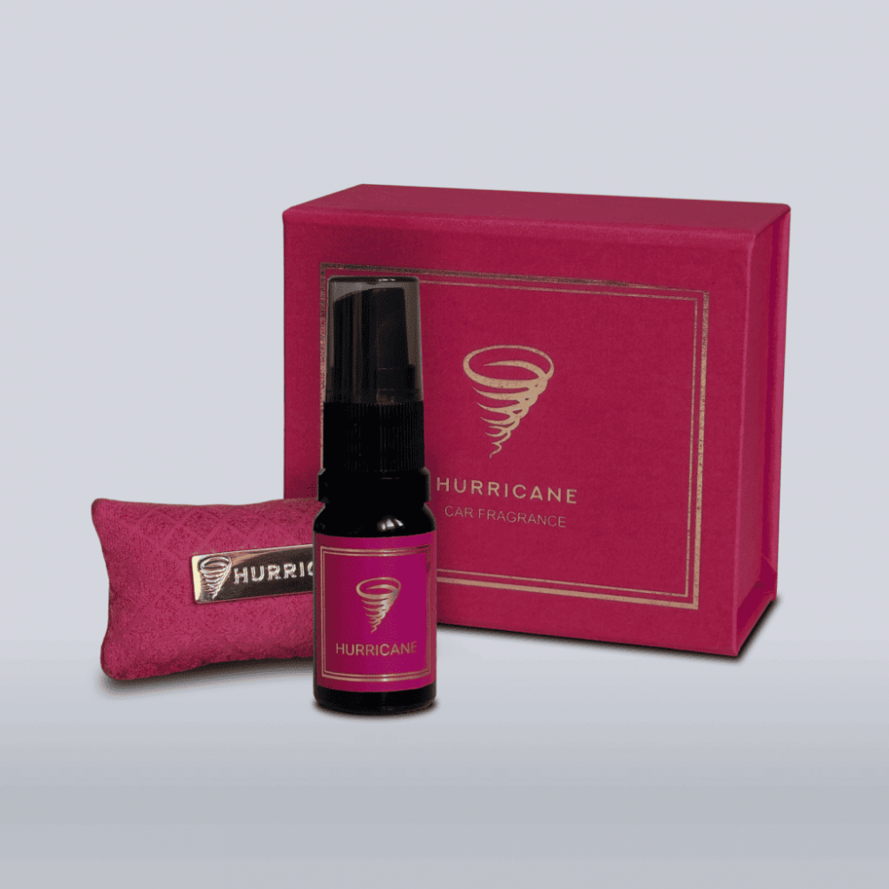 Hurricane Premium PINK ароматизатор в авто + флакон