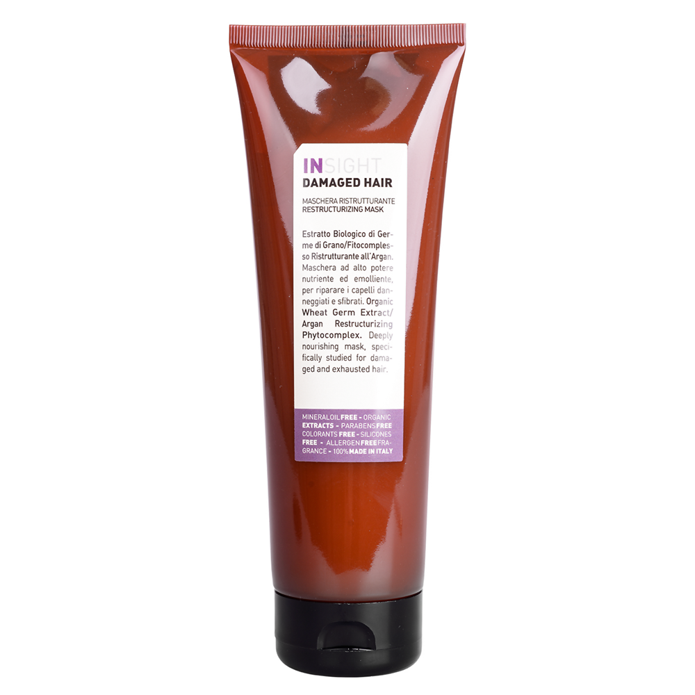 Insight Маска відновлююча для пошкодженого волосся Damaged Hair Restructurizing Mask, 250 ml