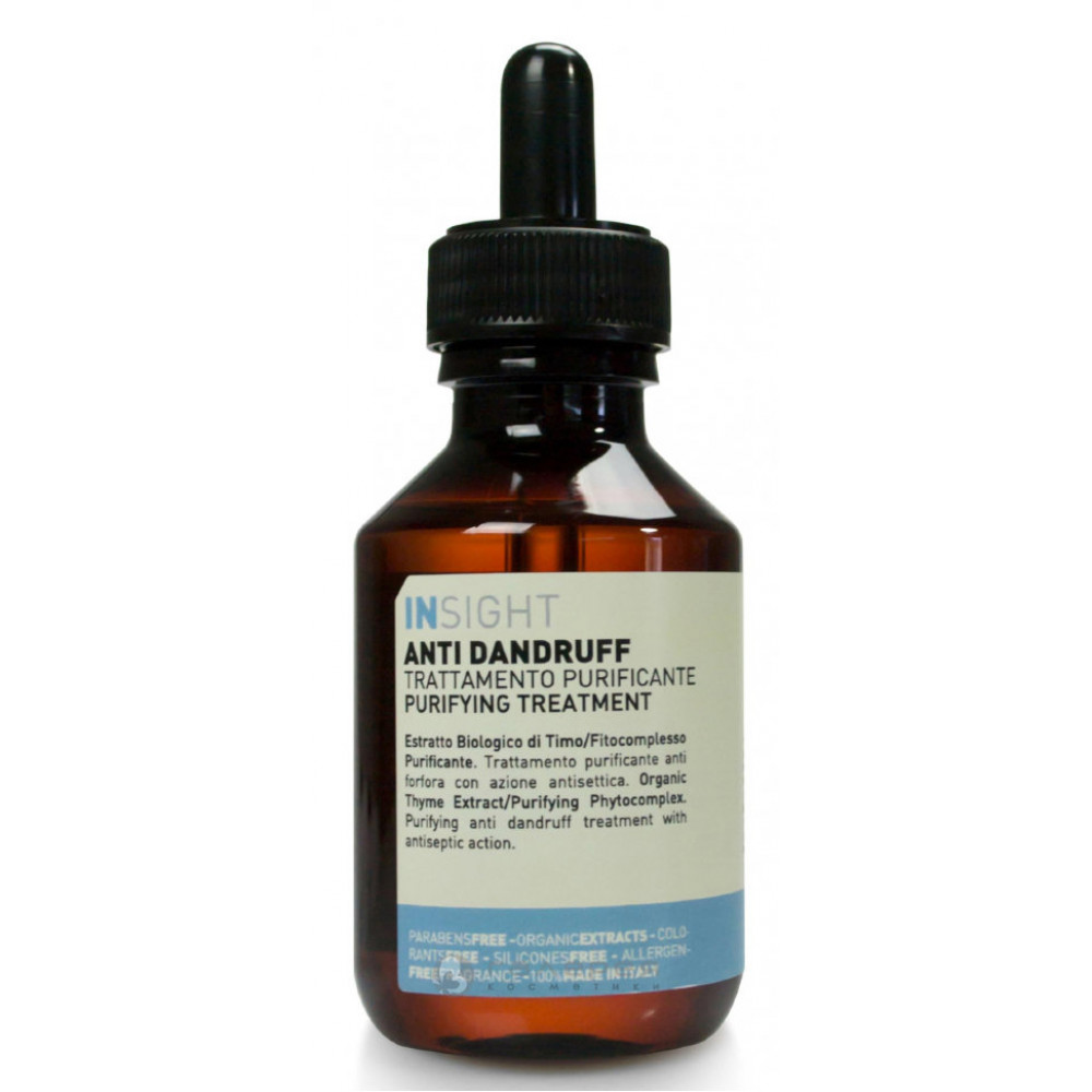 Insight Лосьйон для волосся проти лупи Anti Dandruff Purifying Treatment, 100 ml