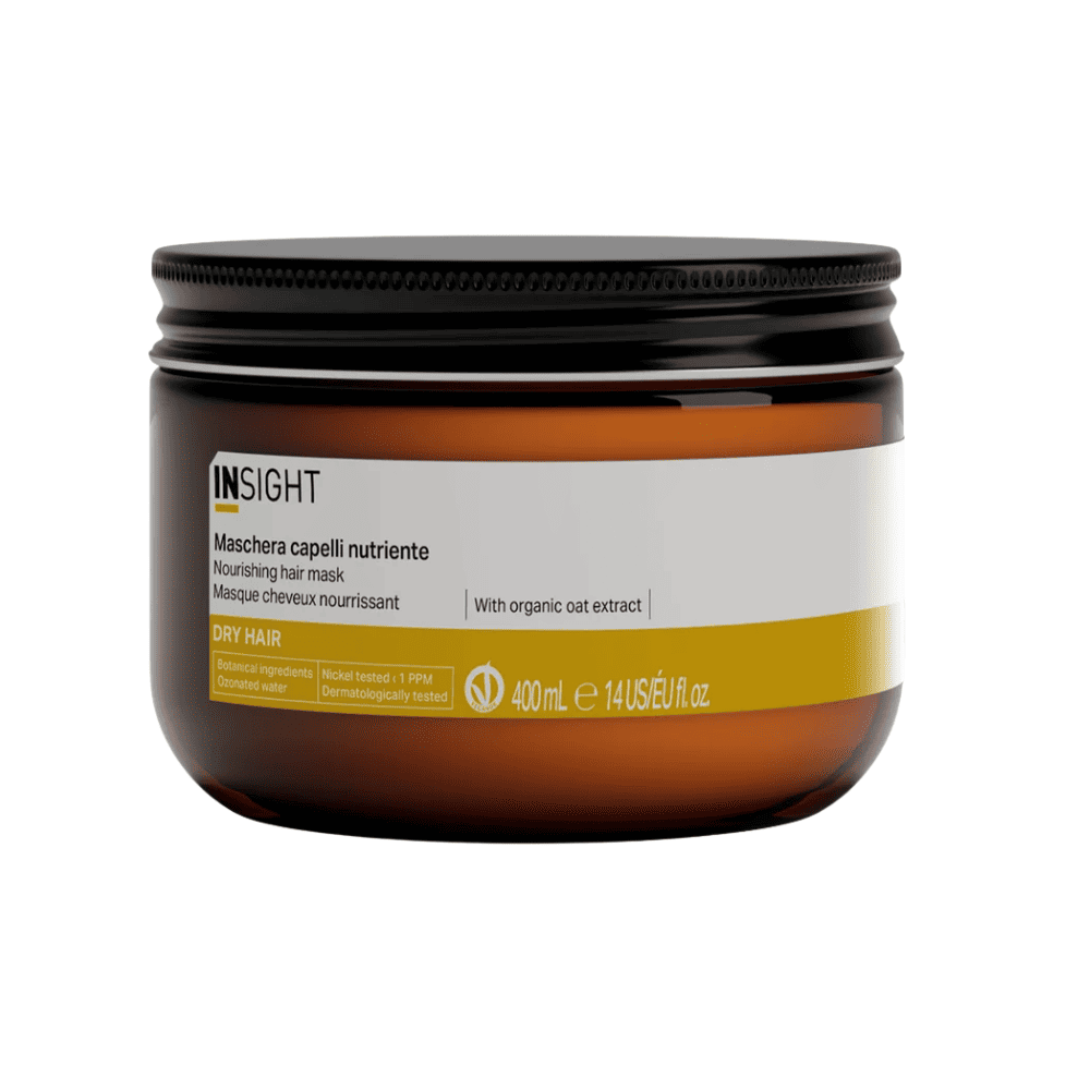 Insight Маска поживна для сухого волосся Dry Hair Nourishing Mask, 400 ml (скло)
