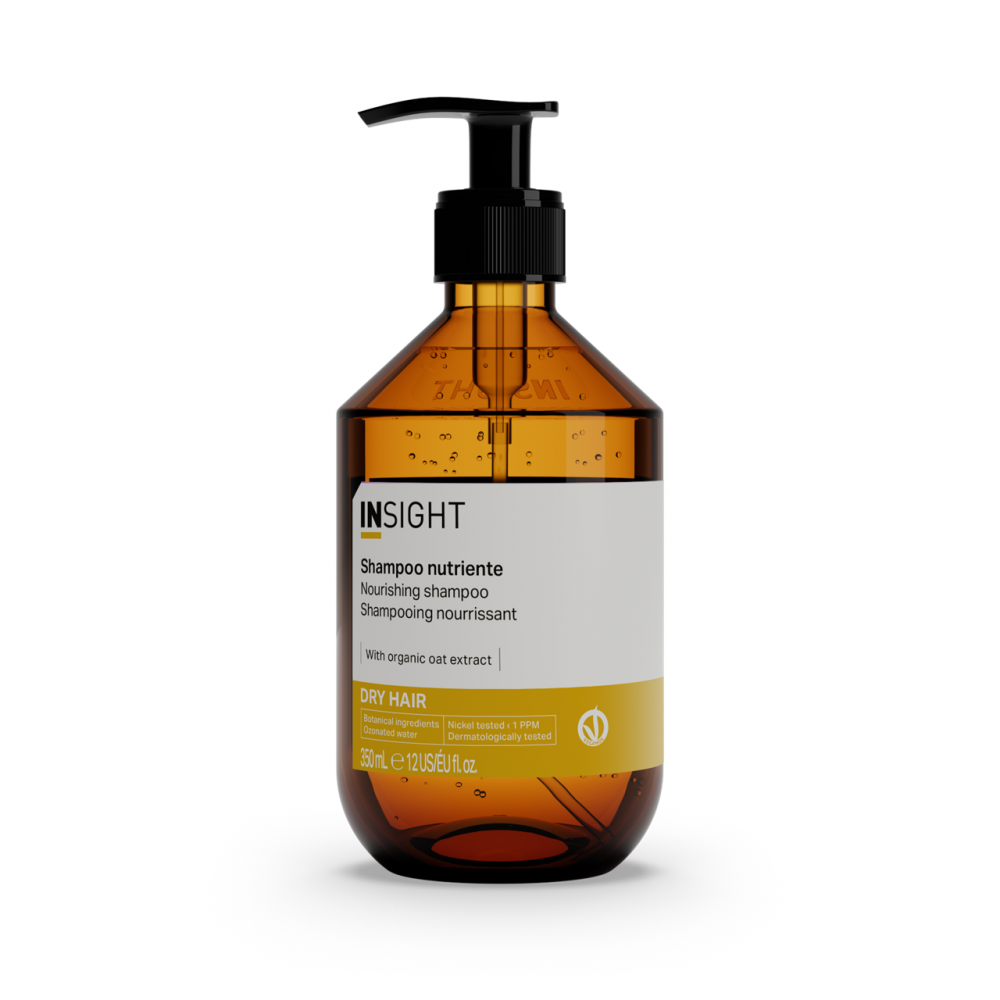 Insight Шампунь живильний для сухого волосся Dry Hair Nourishing Shampoo, 350 ml (скло)