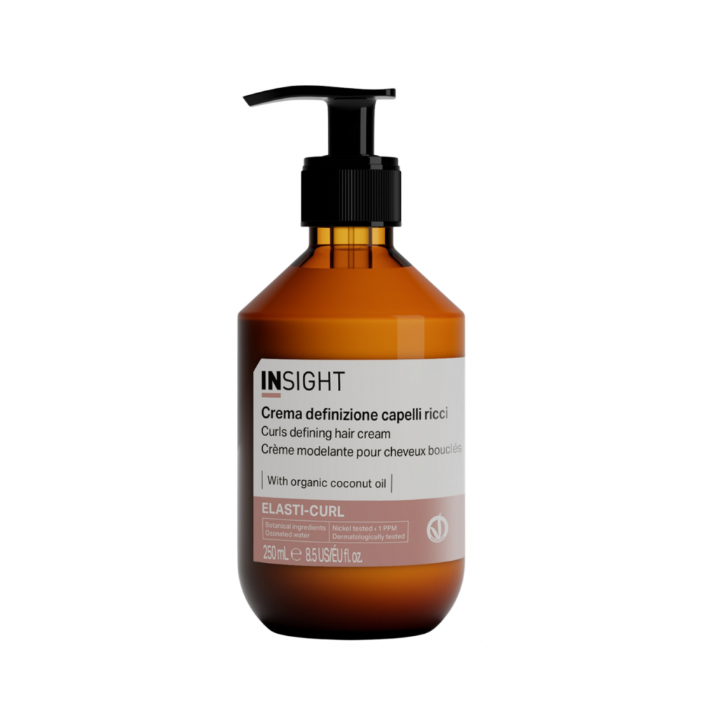 Insight ЕЛАСТІ-КЕРЛ Крем для підкреслення кучерявого волосся, 250 ml (скло)