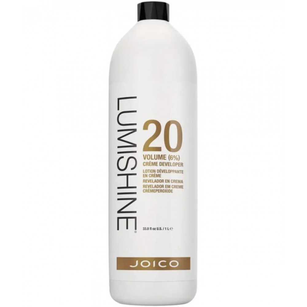 JOICO Крем-окислювач Joico Lumishine Creme Developer 6% (20 Vol), 1000 ml