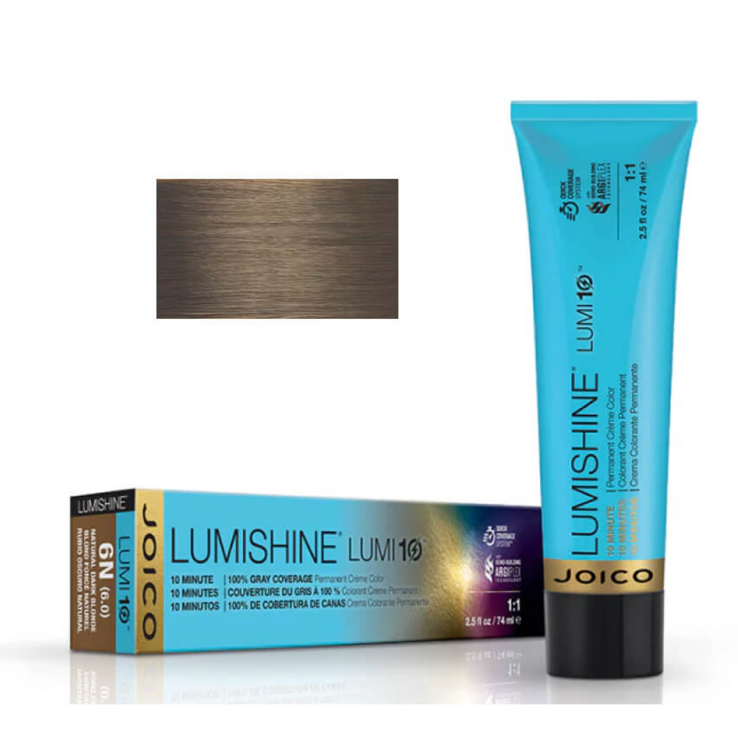 Joico LumiShine Lumi10 7NA (7.01) середній блонд натуральний попелястий, 74 ml НФ-00027728
