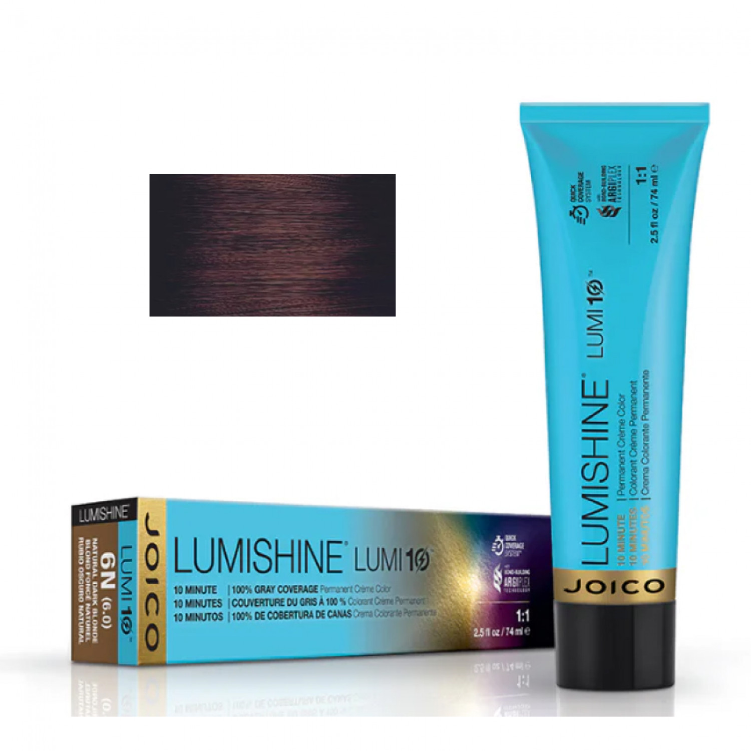Joico LumiShine Lumi10 5NWB (5.07) светло-коричневый натуральный теплый бежевый, 74 ml НФ-00027733