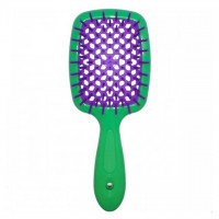 Janeke Superbrush SMALL зеленый с фиолетовым