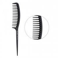 Janeke Расческа черная с ручкой