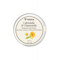 ТМ Vesna Успокаивающий зубной порошок Календула и Ромашка