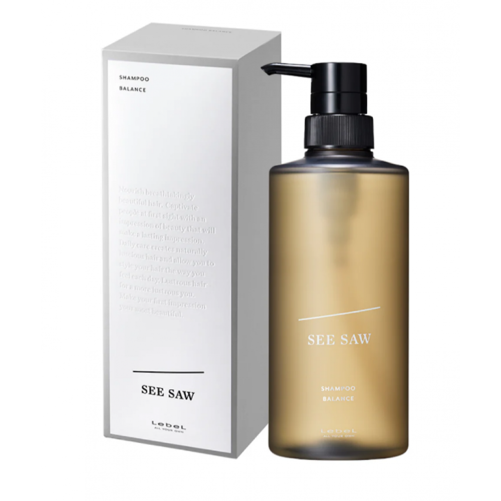 Шампунь для балансу шкіри голови "LebeL SEE/SAW SHAMPOO BALANCE 500ml"