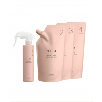 5-ступенчатая восстанавливающая процедура СПА для волос "Lebel HITA Active Plex Treatment MORE" (4 компонента + масло)