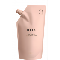 3-й компонент процедуры восстановления непослушных, вьющихся и пористых волос "LebeL HITA ACTIVE PLEX TREATMENT MORE 3 400 ml рефил"
