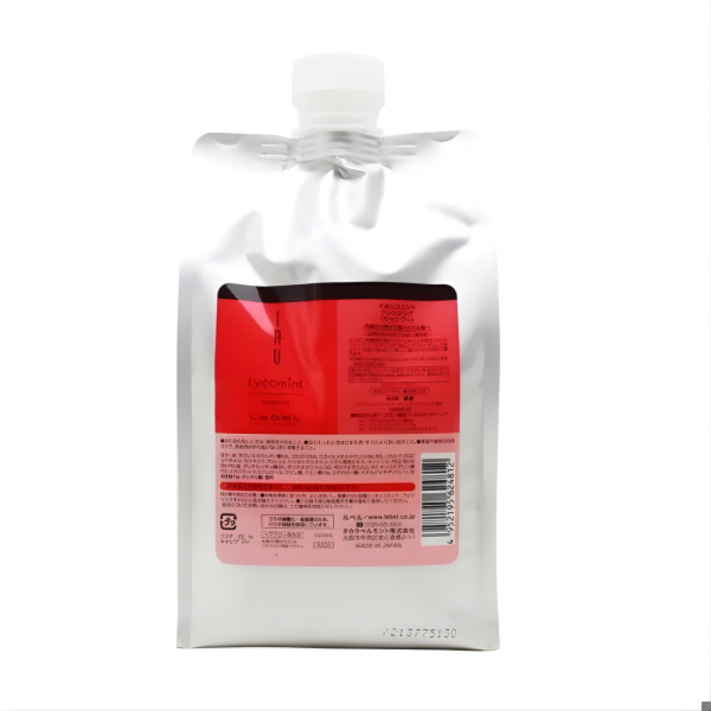 LEBEL IAU LYCOMINT аромашампунь, що очищає, з ефектом антивікового догляду за шкірою голови 1000 мл