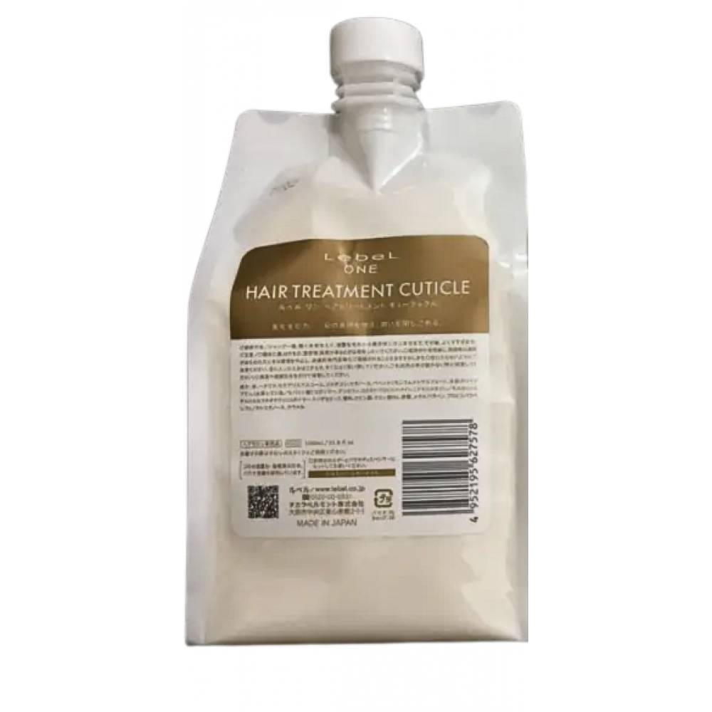 LEBEL Відновлююча маска-бальзам "Lebel One Hair Treatment Cuticle 500 ml рефіл"