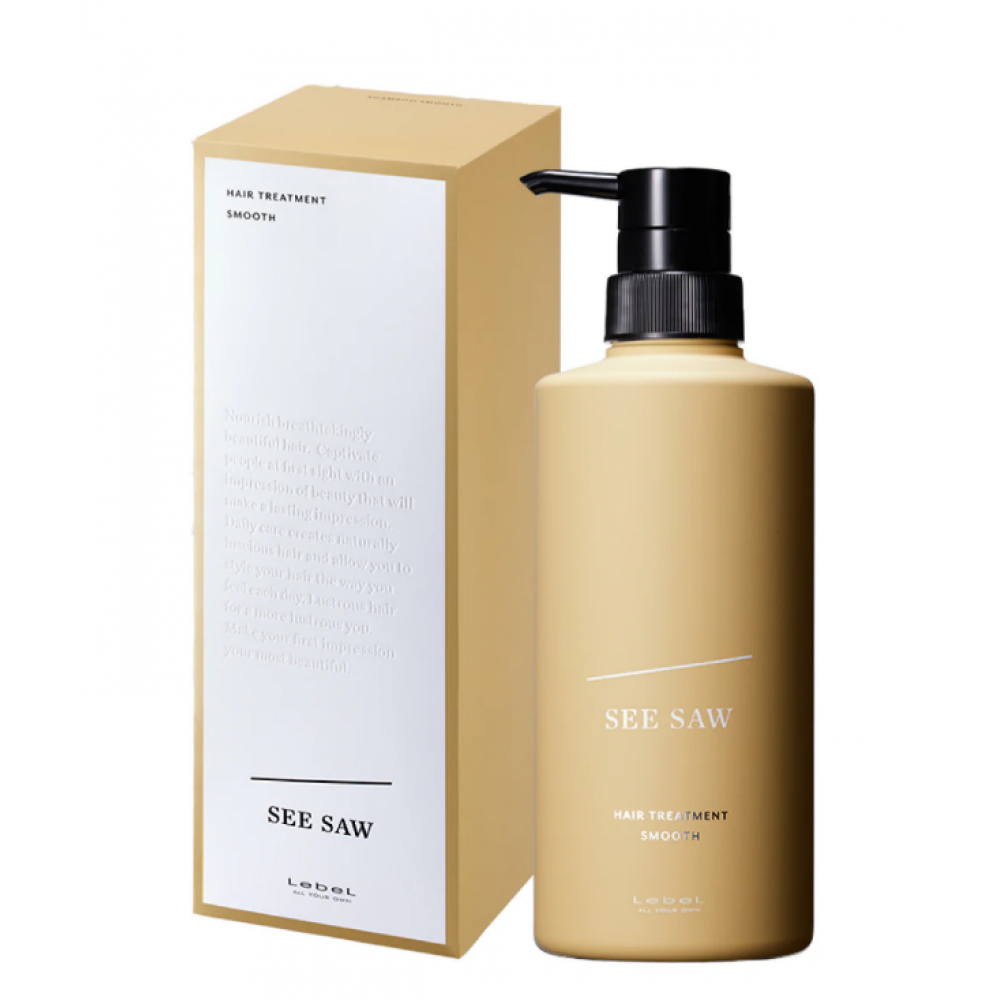 Шампунь для неслухняного волосся LebeL SEE/SAW SHAMPOO SMOOTH 500ml