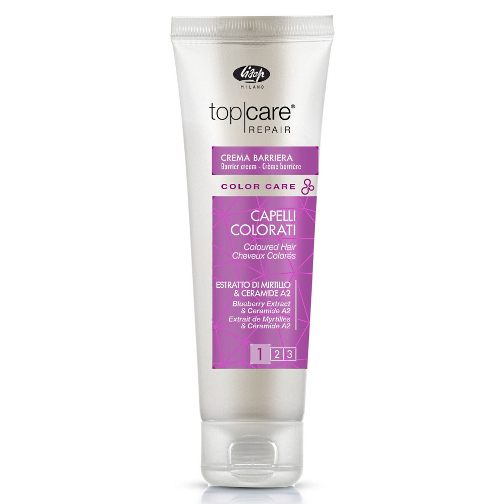 Lisap Top Care Repair Color Care Barrier Cream Крем бар'єр для захисту шкіри голови, 150 ml