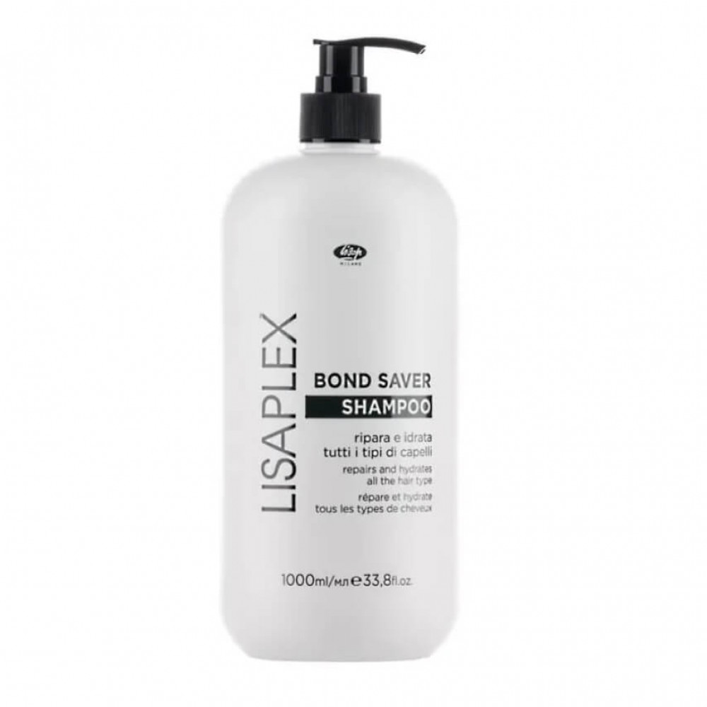 Lisaplex Bond Saver shampoo відновлюючий шампунь, 1000 ml