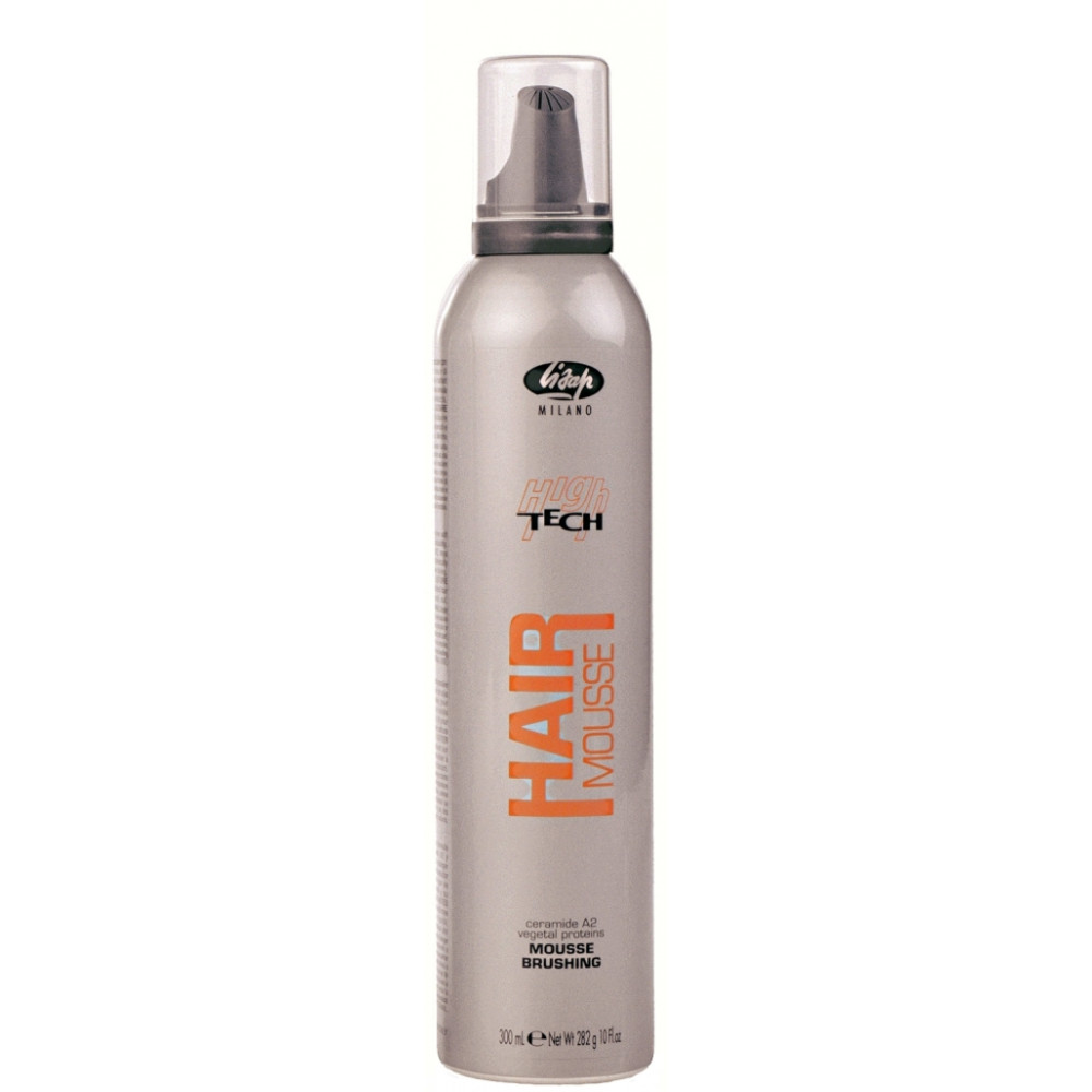 Lisap Hair Mousse Brushing HIGH TECH Мус нормальної фіксації для укладання волосся, 300 ml