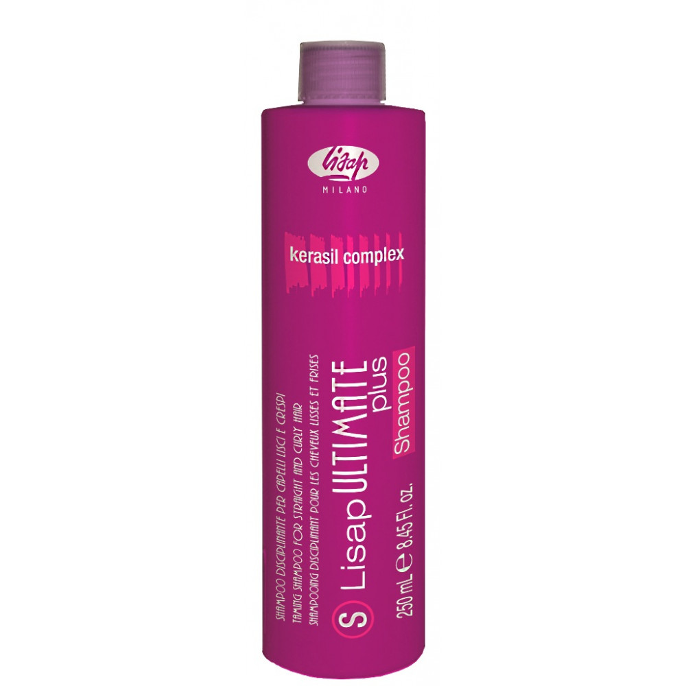 Lisap Ultimate Plus taming shampoo Розпрямляючий шампунь, 250 ml