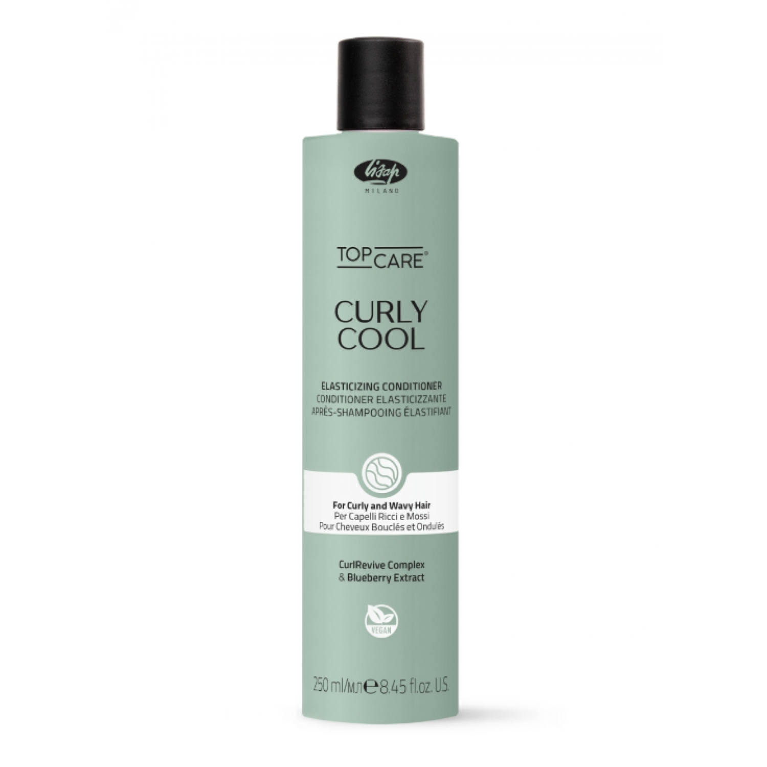 Lisap Curly Cool Elasticizing conditioner кондиционер для вьющихся/волнистых волос, 250 мл НФ-00029013