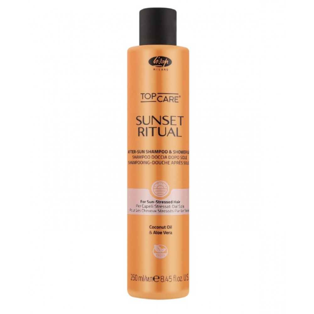 Lisap Шампунь-гель для душу "Sunset Ritual After-Sun Shampoo & shower gel", 250 мл