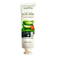 SADOER Крем для рук УВАЖАЮЩИЙ из Алоэ вера, 30 ml