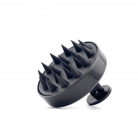 Щетка для массажа кожи головы черная