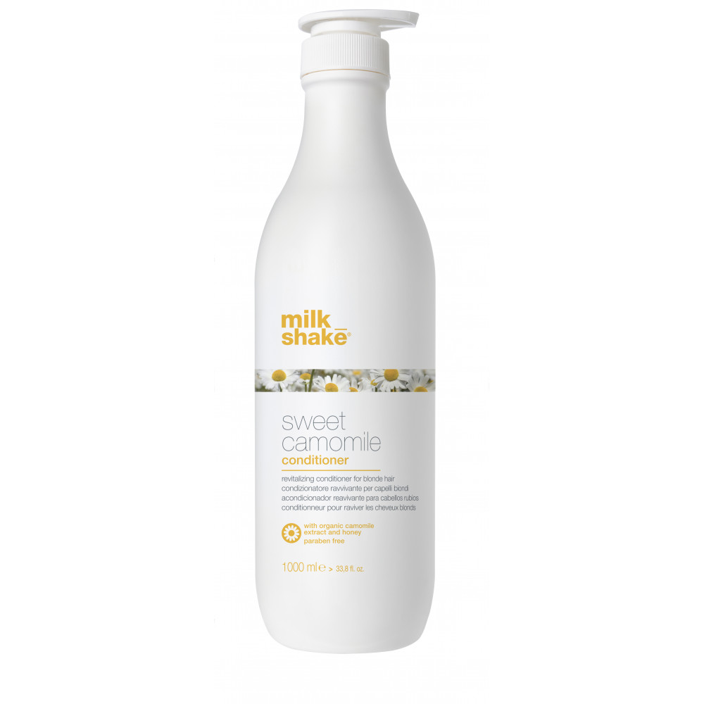 Milk Shake Sweet camomile shampoo Шампунь відновлюючий для білявого волосся, 1000 ml