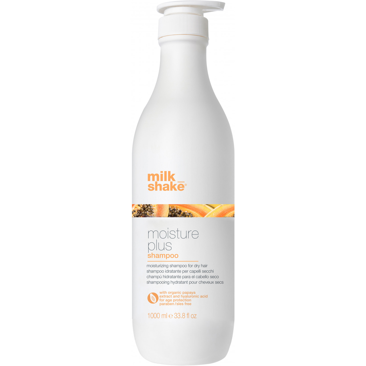 Milk Shake moisture plus shampoo Увлажняющий шампунь для сухих и обезвоженных волос, 1000 ml НФ-00015117