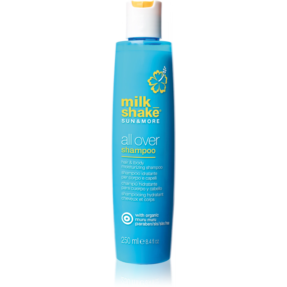 Milk Shake Sun&More All Over Shampoo Шампунь зволожуючий для волосся та тіла, 250 ml