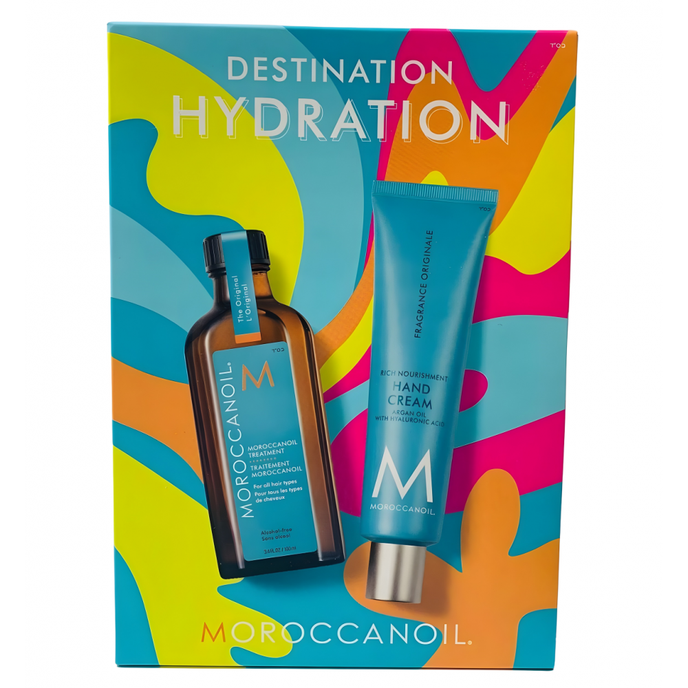 Moroccanoil Набор – масло 100 мл. все типы +100 мл. крем для рук "оригинальный"