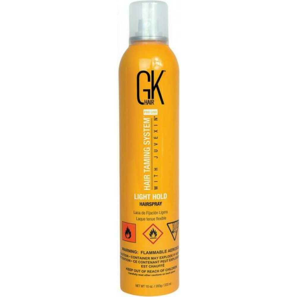 GKHair Light Hold HairSpray Спрей для волосся легкої фіксації, 300 ml