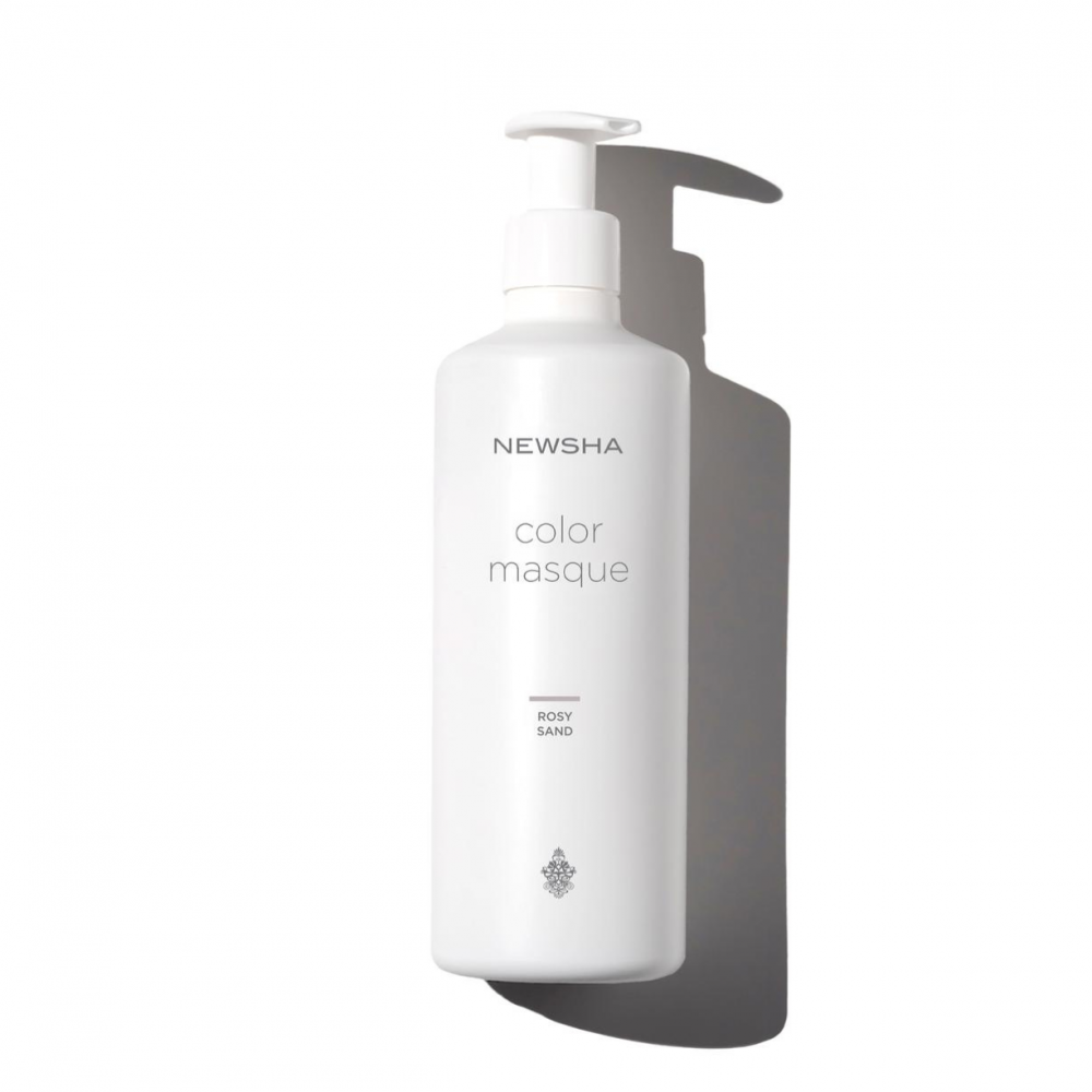 NEWSHA ЦВЕТНАЯ МАСКА Розовый песок. Color Masque Rosy Sand, 500 ml