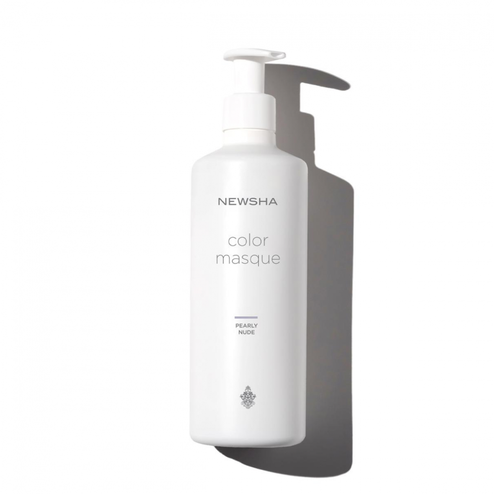 NEWSHA ЦВЕТНАЯ МАСКА Перламутровый нюд. Color Masque Pearly Nude, 500 ml