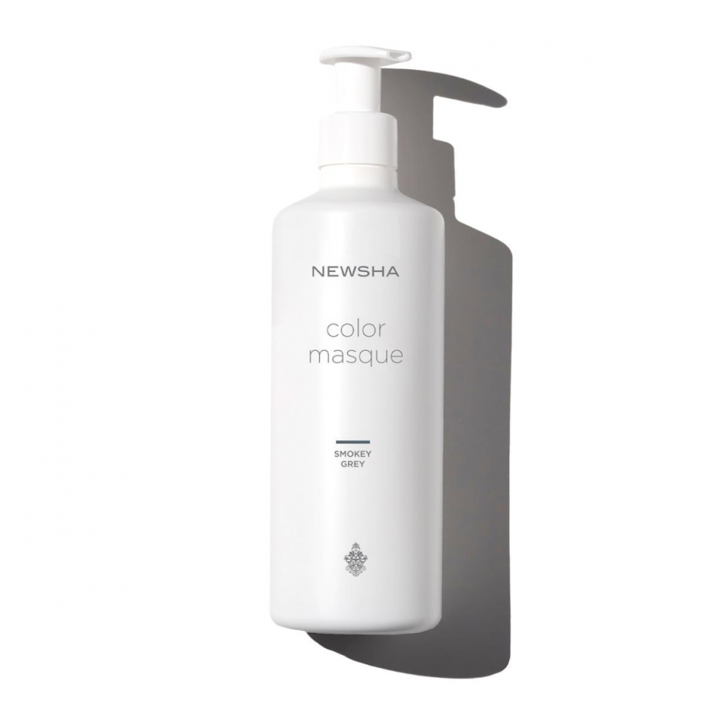 NEWSHA ЦВЕТНАЯ МАСКА Дымчатый серый Color Masque Smokey Grey, 500 ml