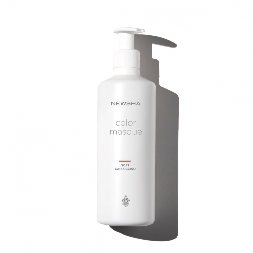 NEWSHA ЦВЕТНАЯ МАСКА Мягкое капучино. Color Masque Soft Cappuccino, 500 ml