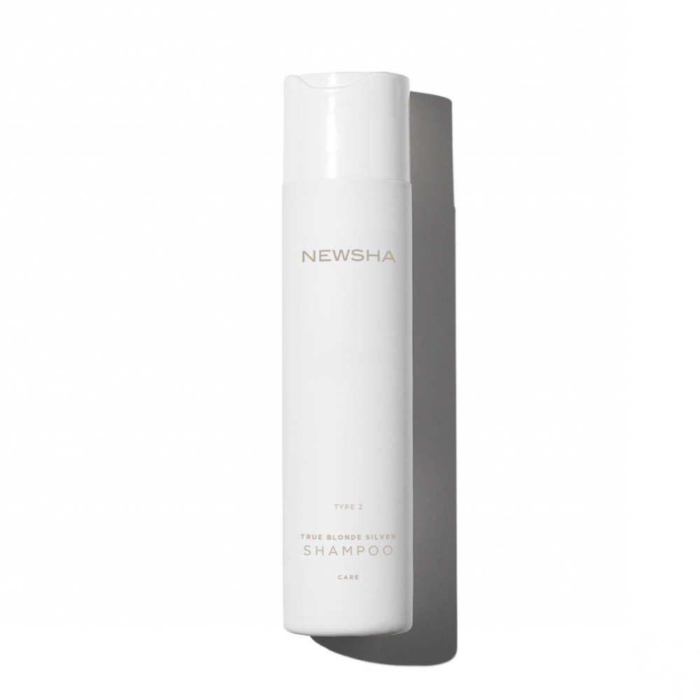 Фіолетовий шампунь для для підтримки блонда Newsha Classic True Blonde Silver Type №2 Shampoo, 250 ml