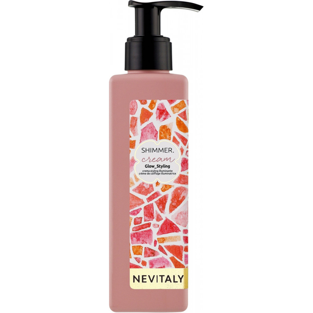 Крем несмываемый для блеска волос Nevitaly Glow Styling, 150 ml