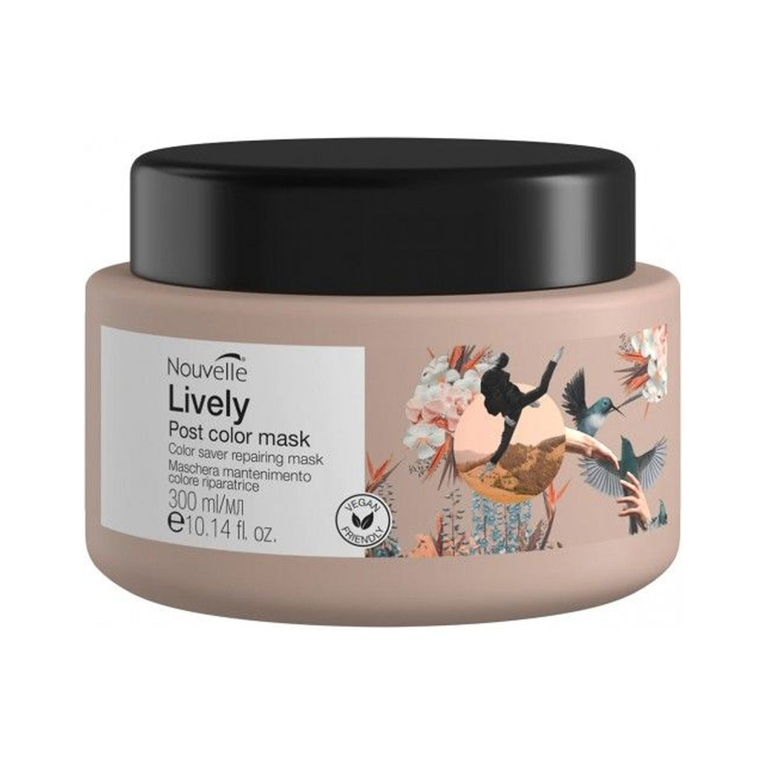 Nouvelle Lively Post Color MASK Маска для окрашенных волос, 300 ml НФ-00027302