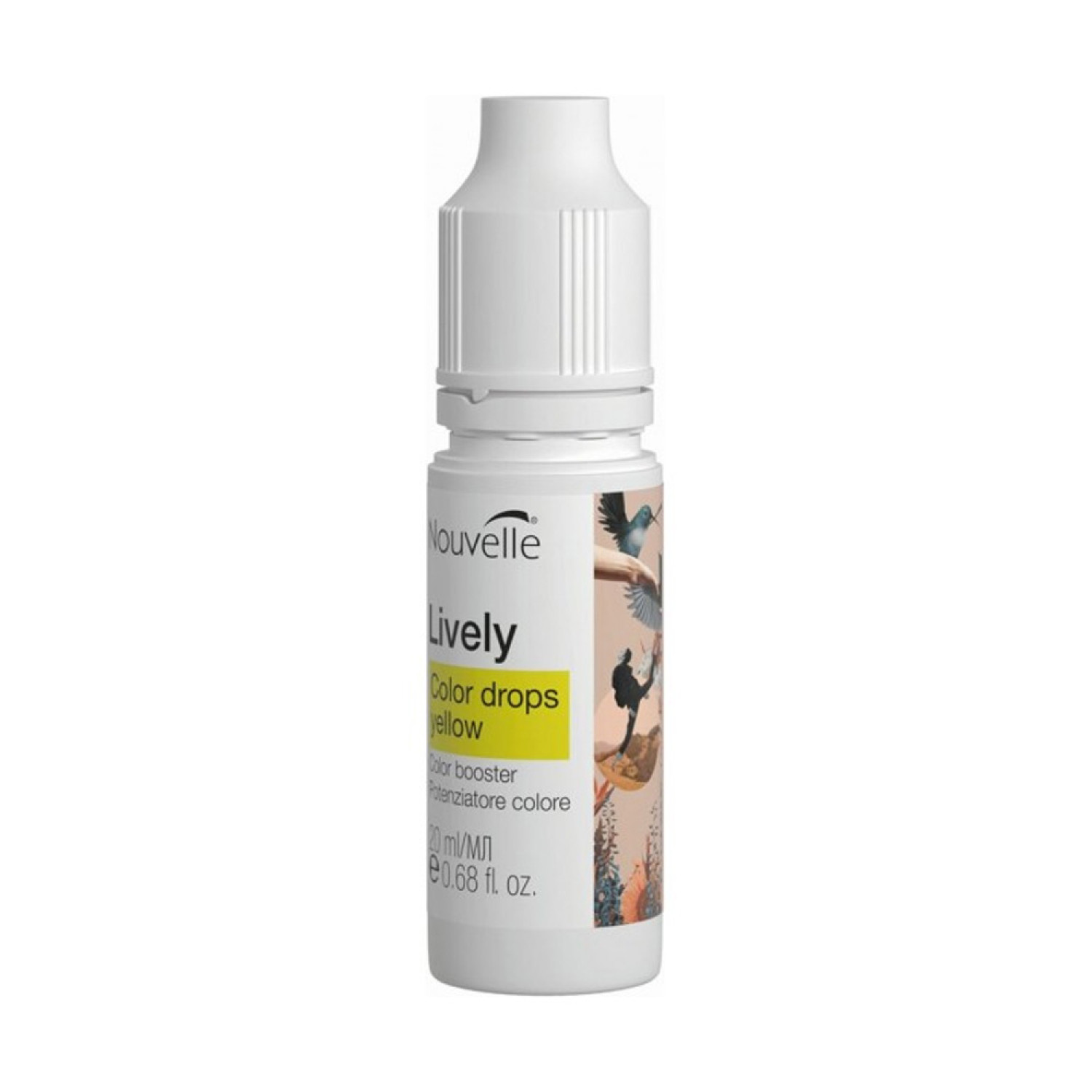 Nouvelle Lively COLOR DROPS (YELLOW) Желтый пигмент для волос, 20 ml НФ-00027305