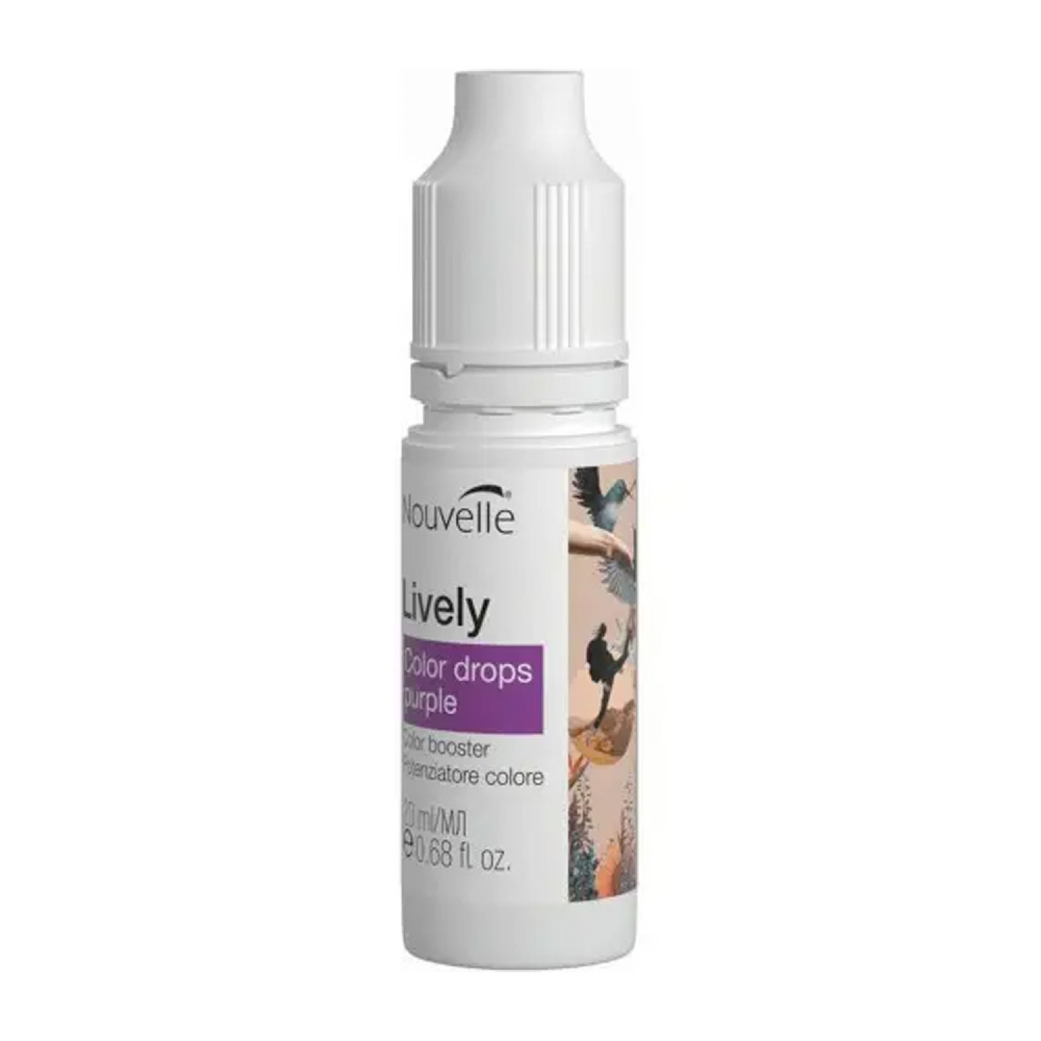 Nouvelle Lively COLOR DROPS (PURPLE) Фиолетовый пигмент для волос, 20 ml НФ-00027307