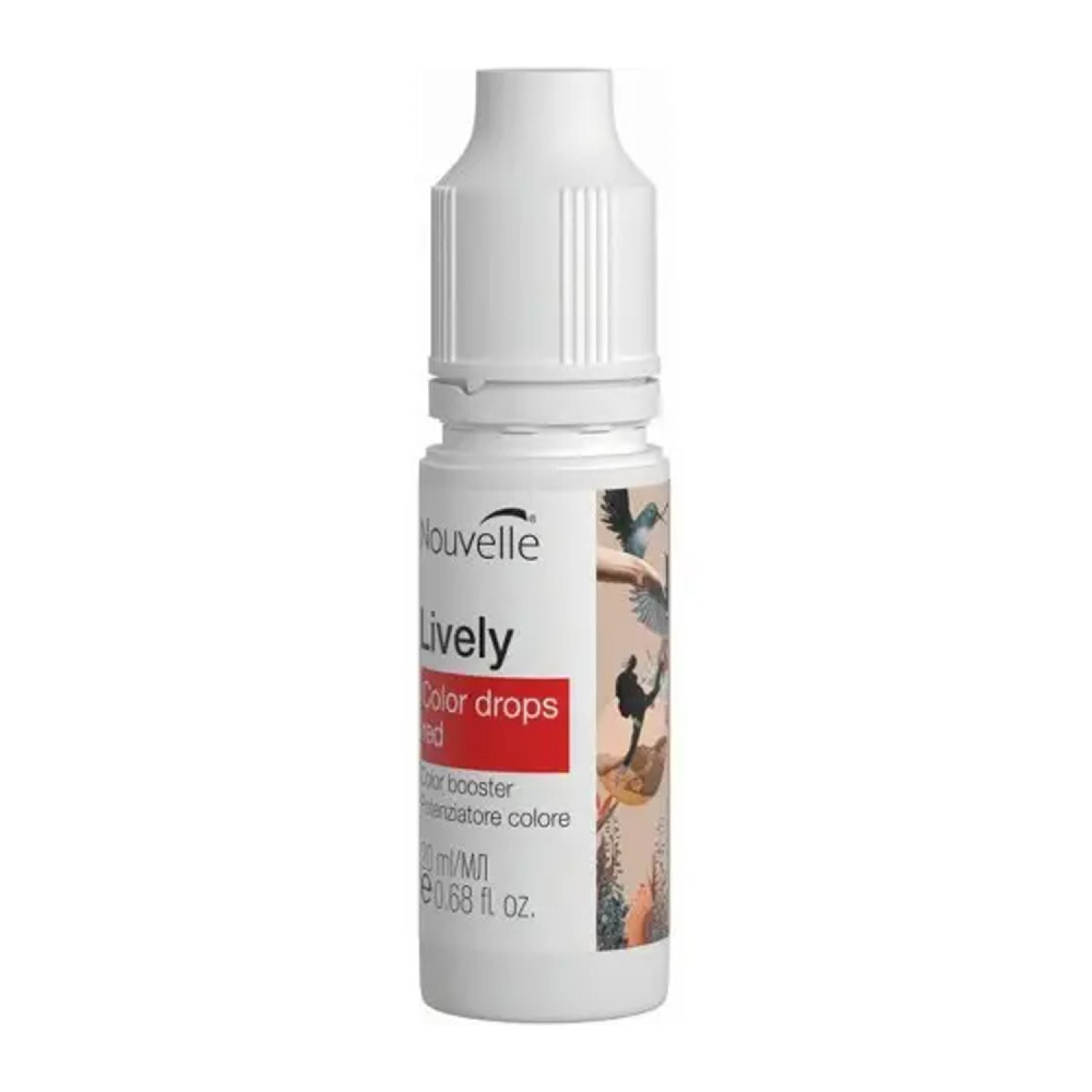 Nouvelle Lively COLOR DROPS (RED) Красный пигмент для волос, 20 ml НФ-00027308