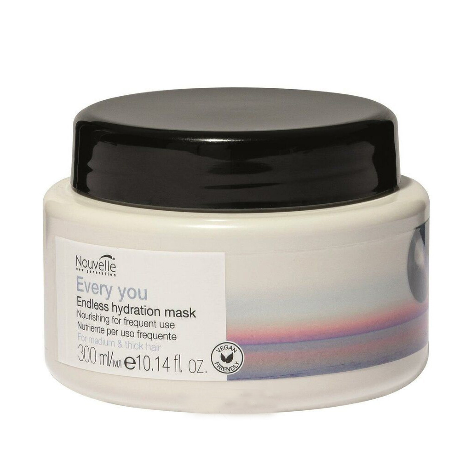 Nouvelle EVERY YOU ENDLESS HYDRATION MASK Увлажняющая маска для частого использования для нормальных и густых волос, 300 ml 5536